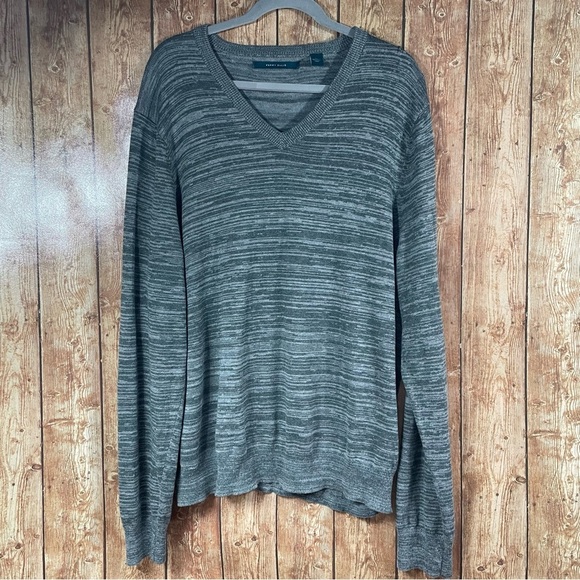 Perry Ellis Other - Perry Ellis Men's Knit Casual V-Neck Sweater Gray size XXL